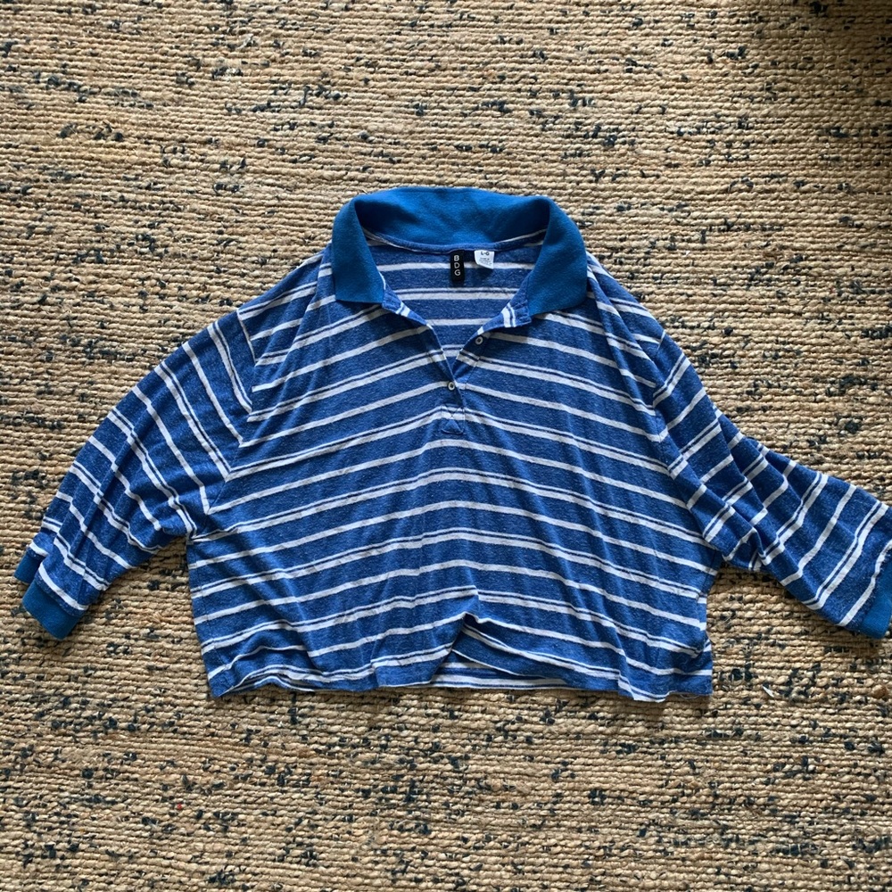 Urban Outfitters Striped Crop Top